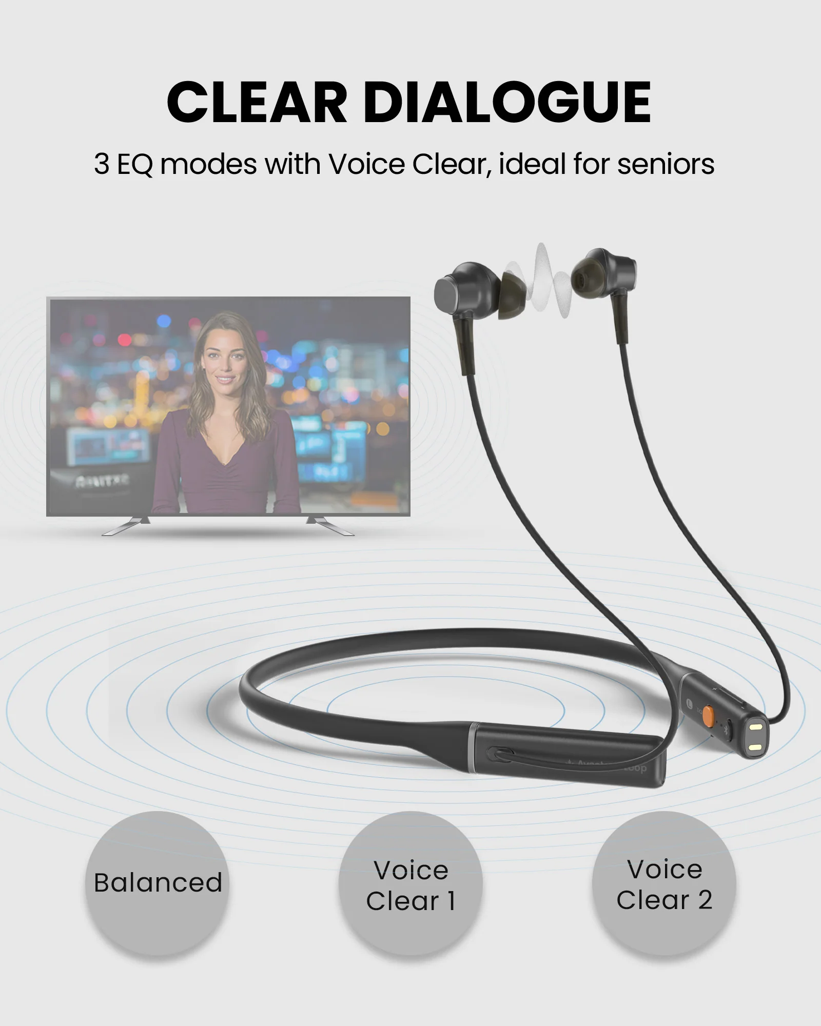Aura Loop Dual | Auracast TV Earbuds 2 Pairs - Image 5