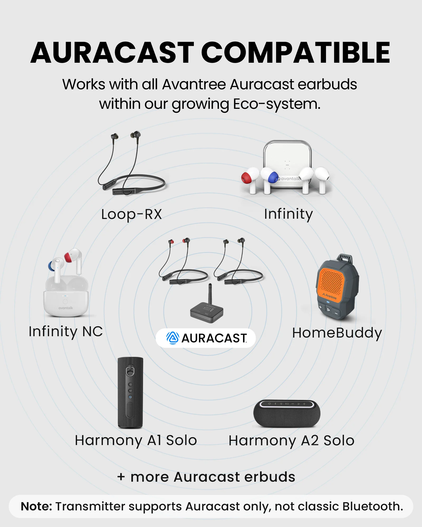 Aura Loop Dual | Auracast TV Earbuds 2 Pairs - Image 8