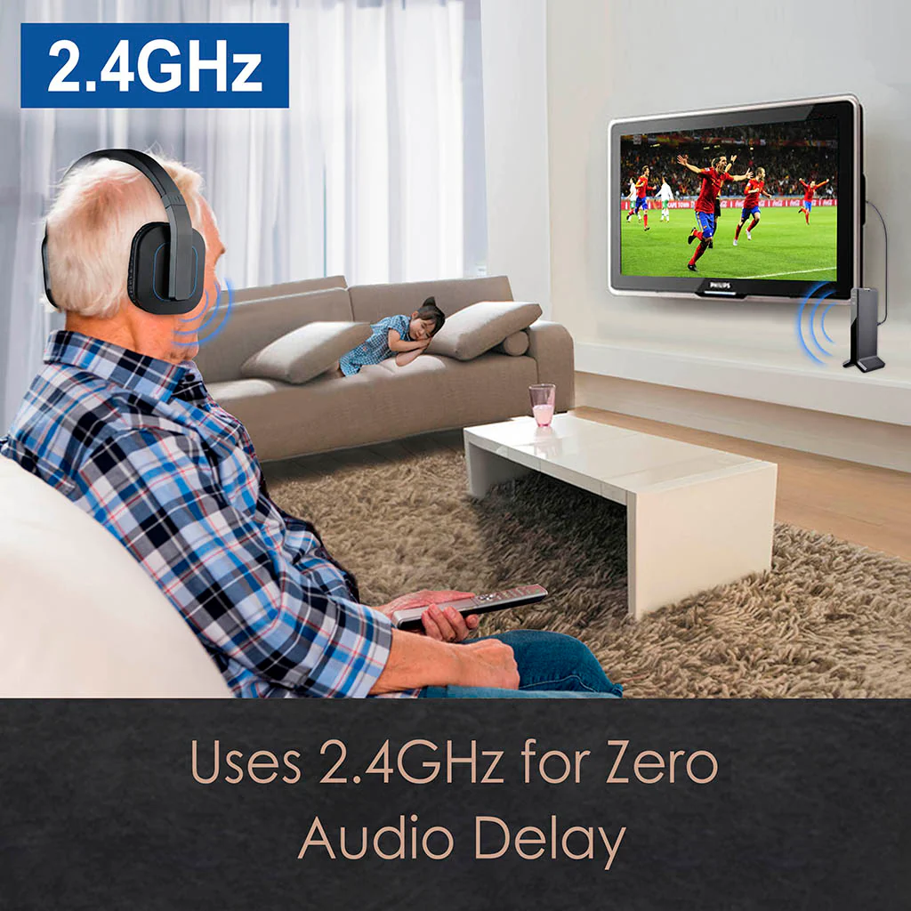 HT280 | 2.4G Wireless TV Headphone System - Image 4