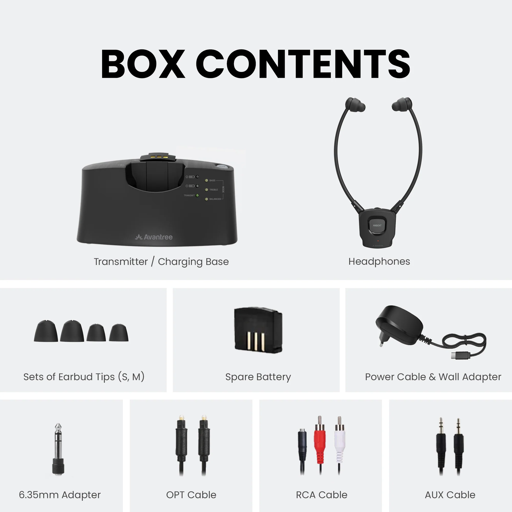 HT381 | Wireless Sound Amplifying Headphones Set for TV - Image 6