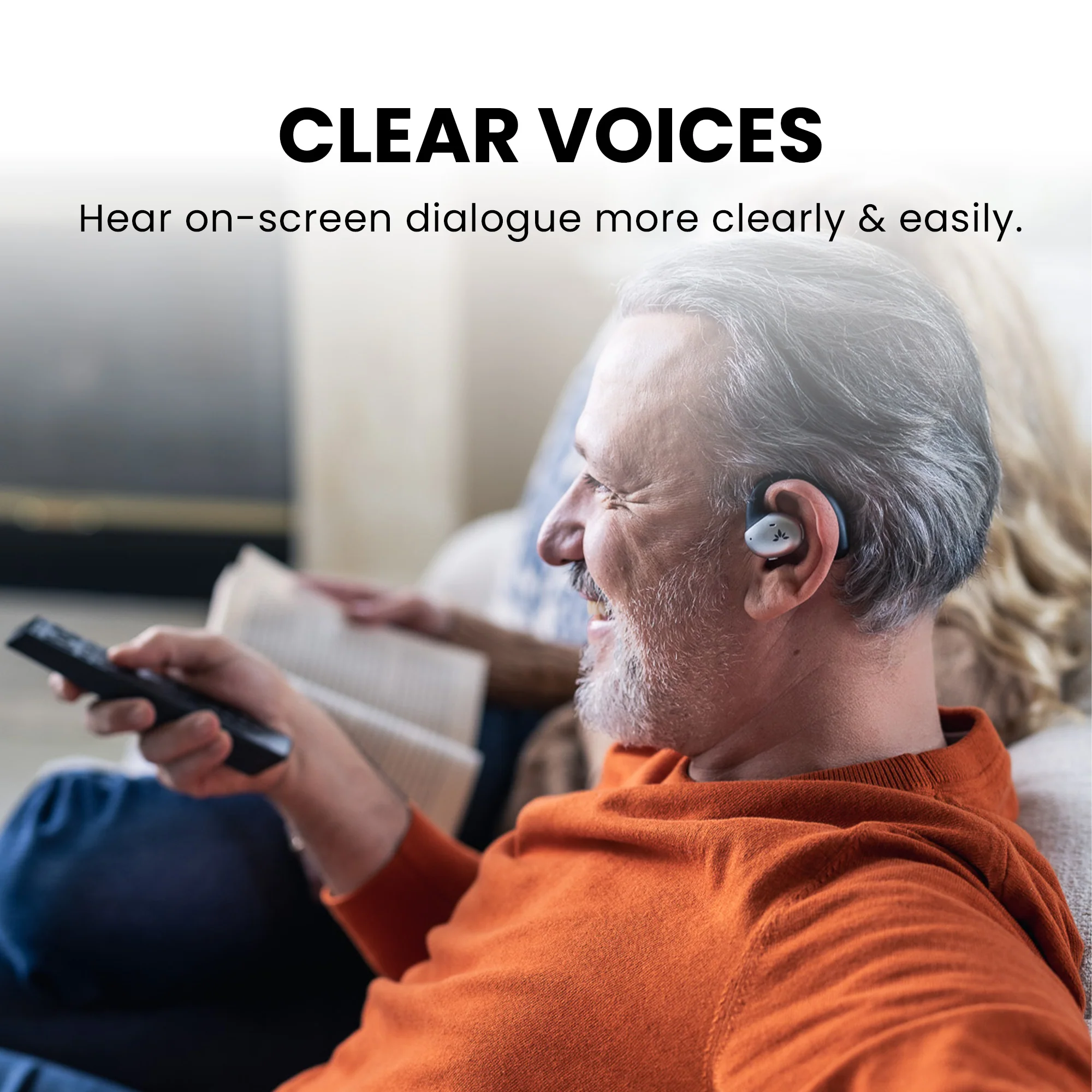 Medley Pebble | Open Ear Wireless Wireless for TV - Image 4
