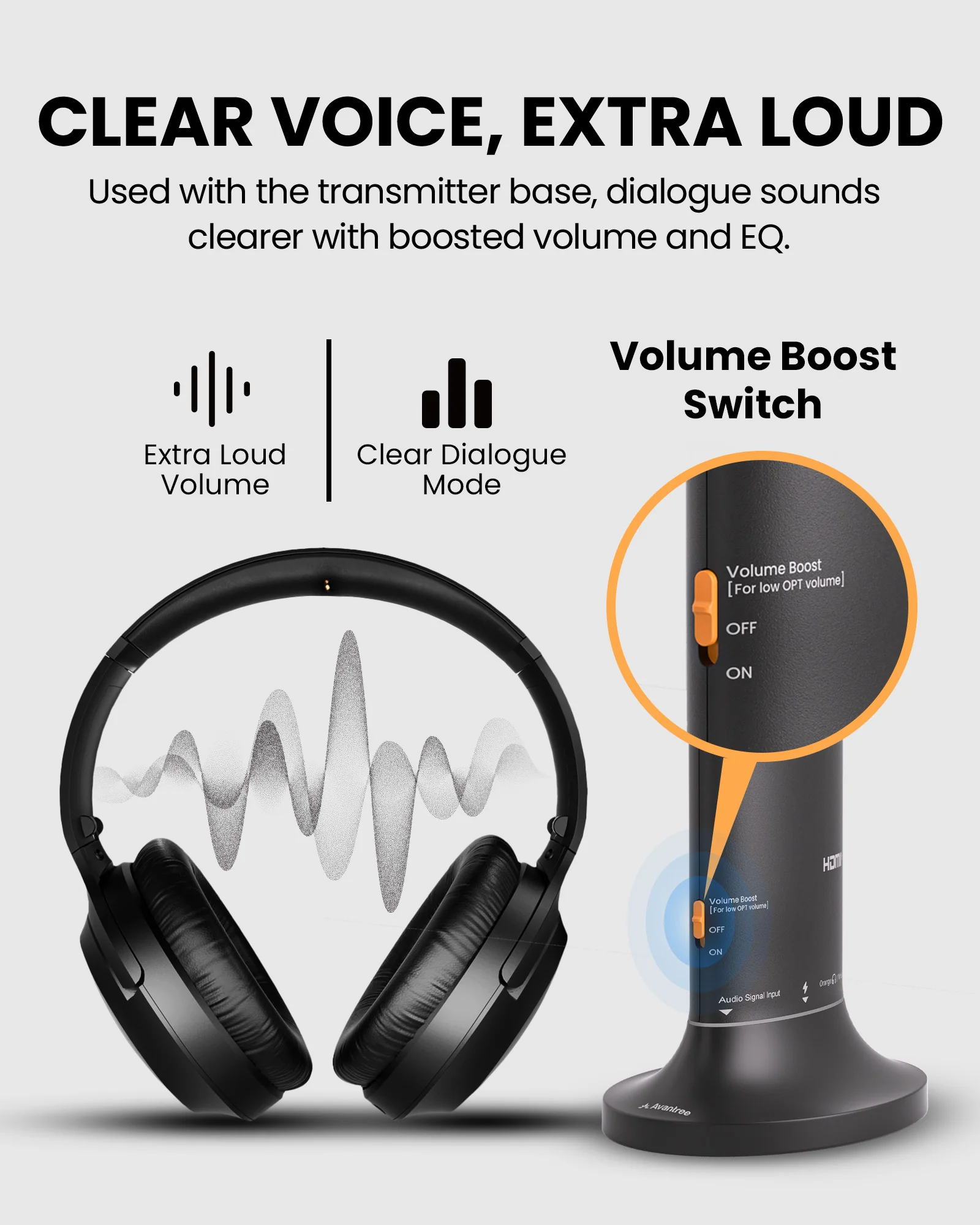 Opera Aura | Wireless Auracast TV Headphones - Image 5