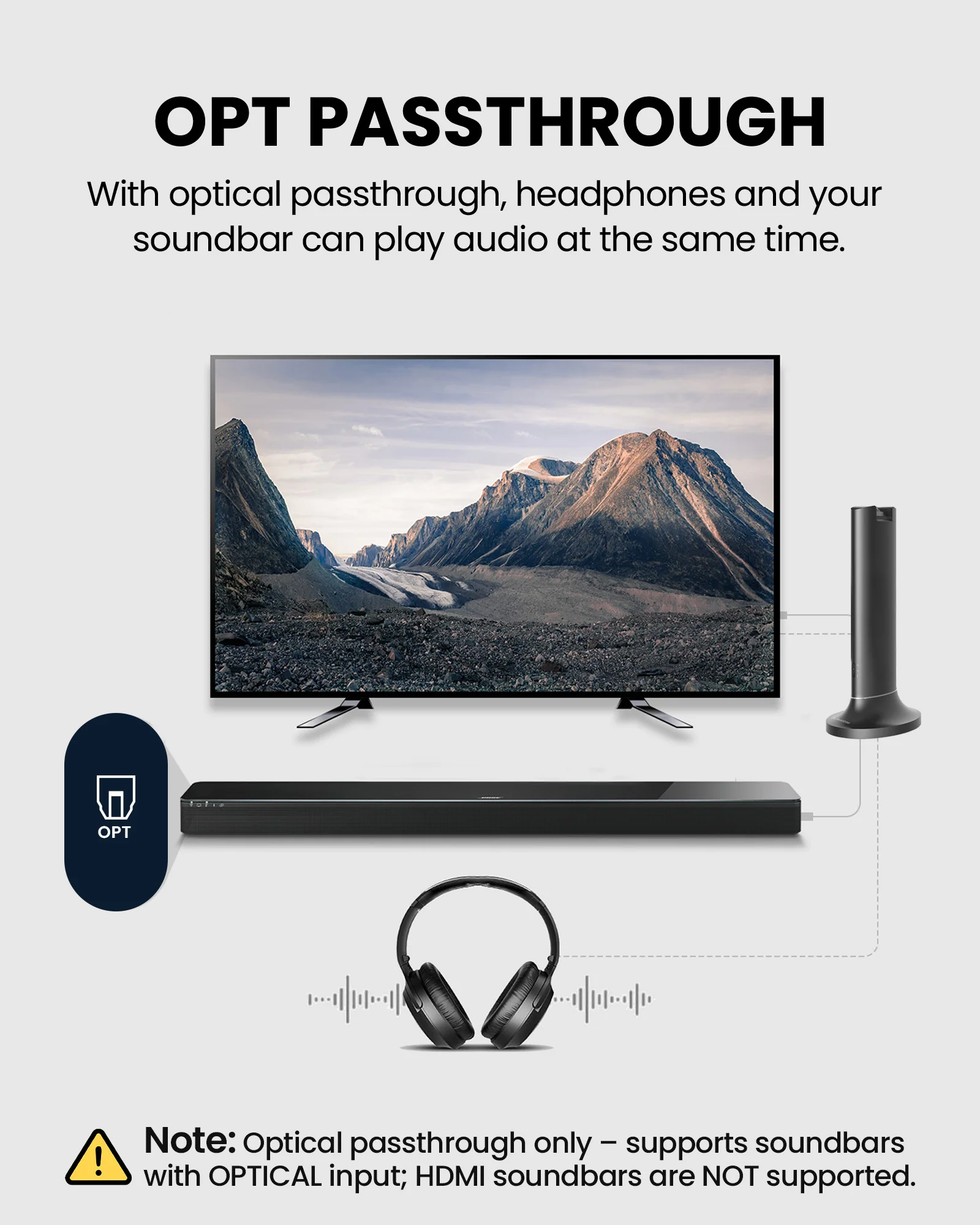 Opera Plus | Wireless Headphones for TV - Image 5