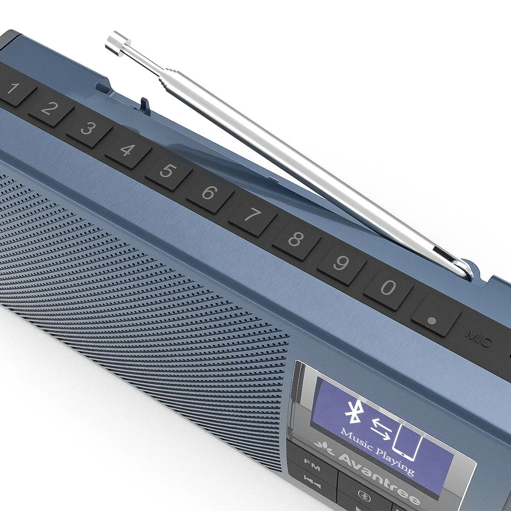 Audikast 4860 | Bluetooth TV Transmitter & Speaker/FM Radio Set - Image 4