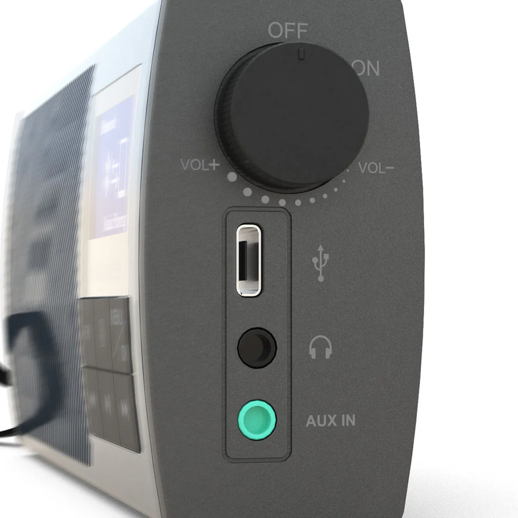 Audikast 4860 | Bluetooth TV Transmitter & Speaker/FM Radio Set - Image 5