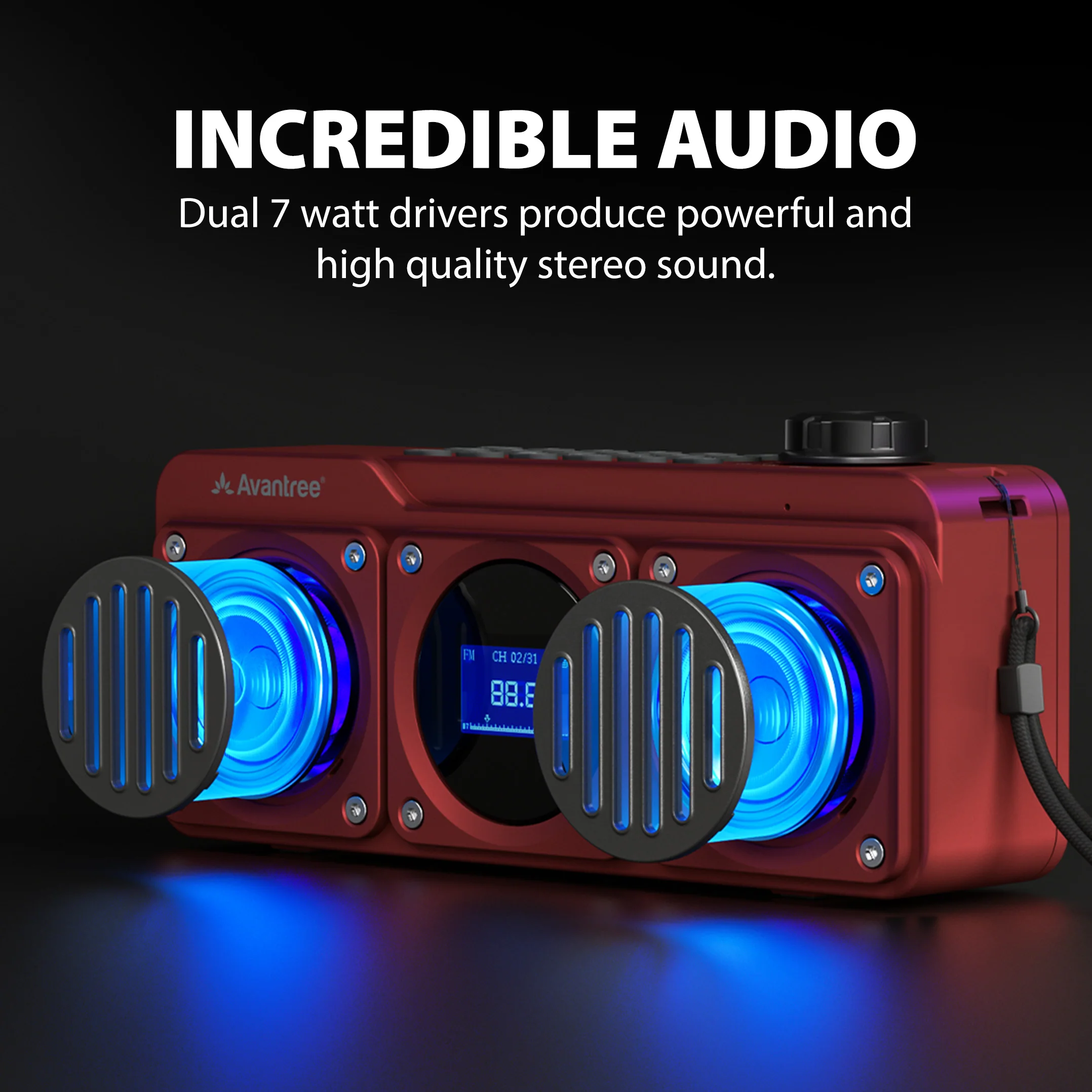 Boombyte | BT5.1 Portable Radio Speaker - Image 10