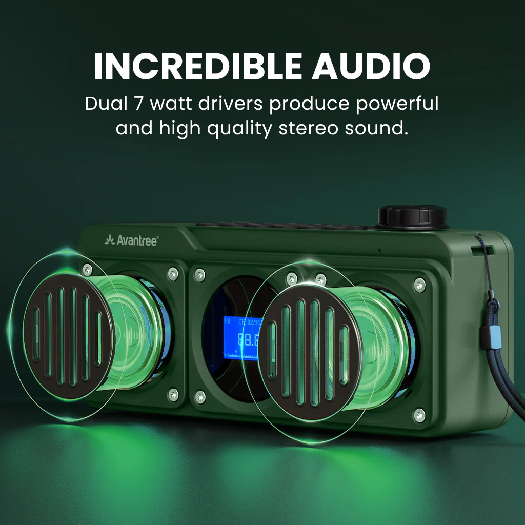 Boombyte | BT5.1 Portable Radio Speaker - Image 16