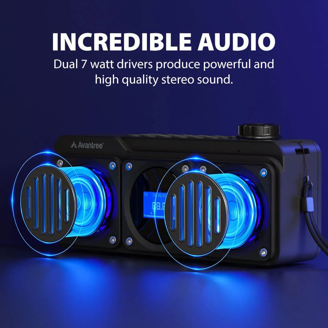 Boombyte | BT5.1 Portable Radio Speaker - Image 3