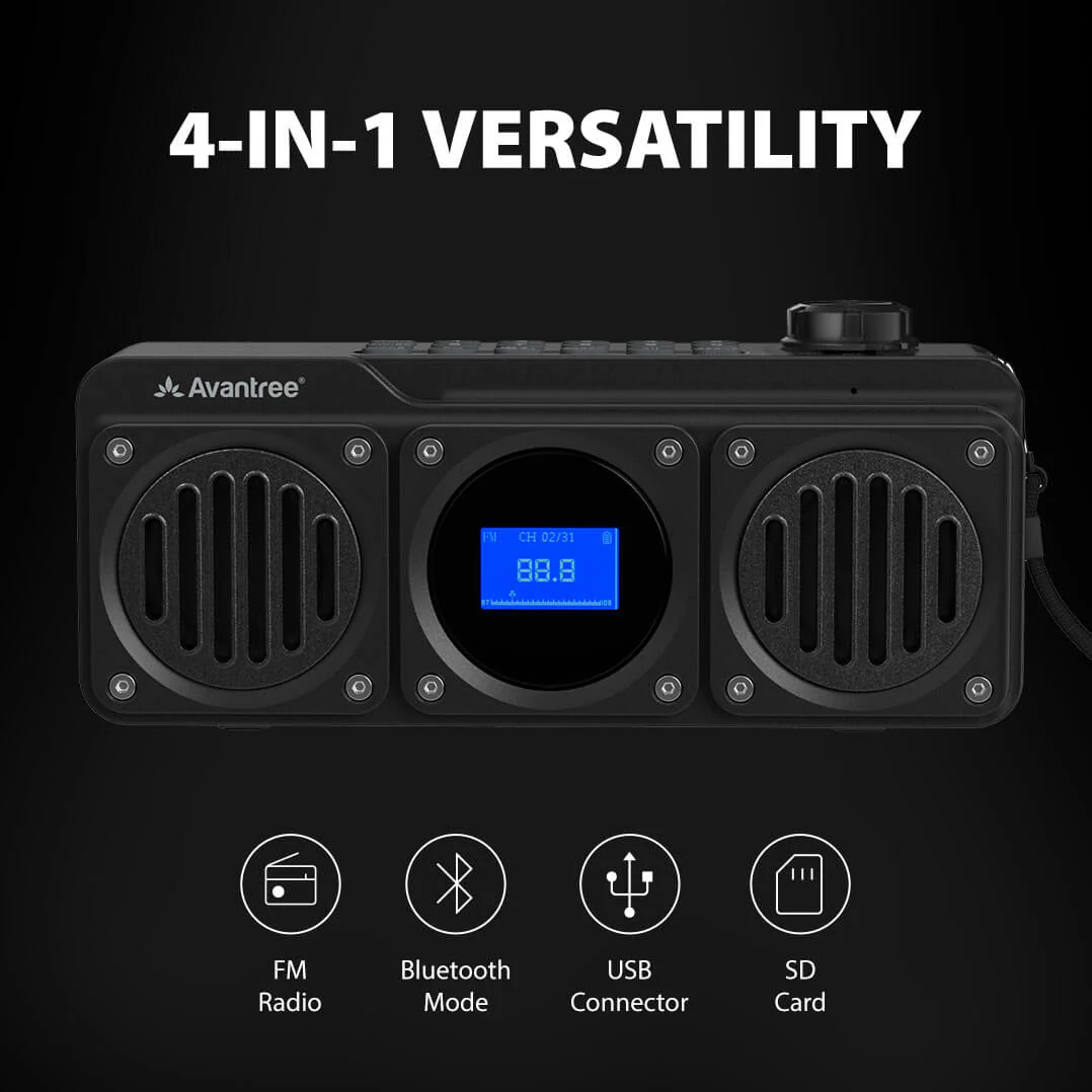 Boombyte | BT5.1 Portable Radio Speaker - Image 4