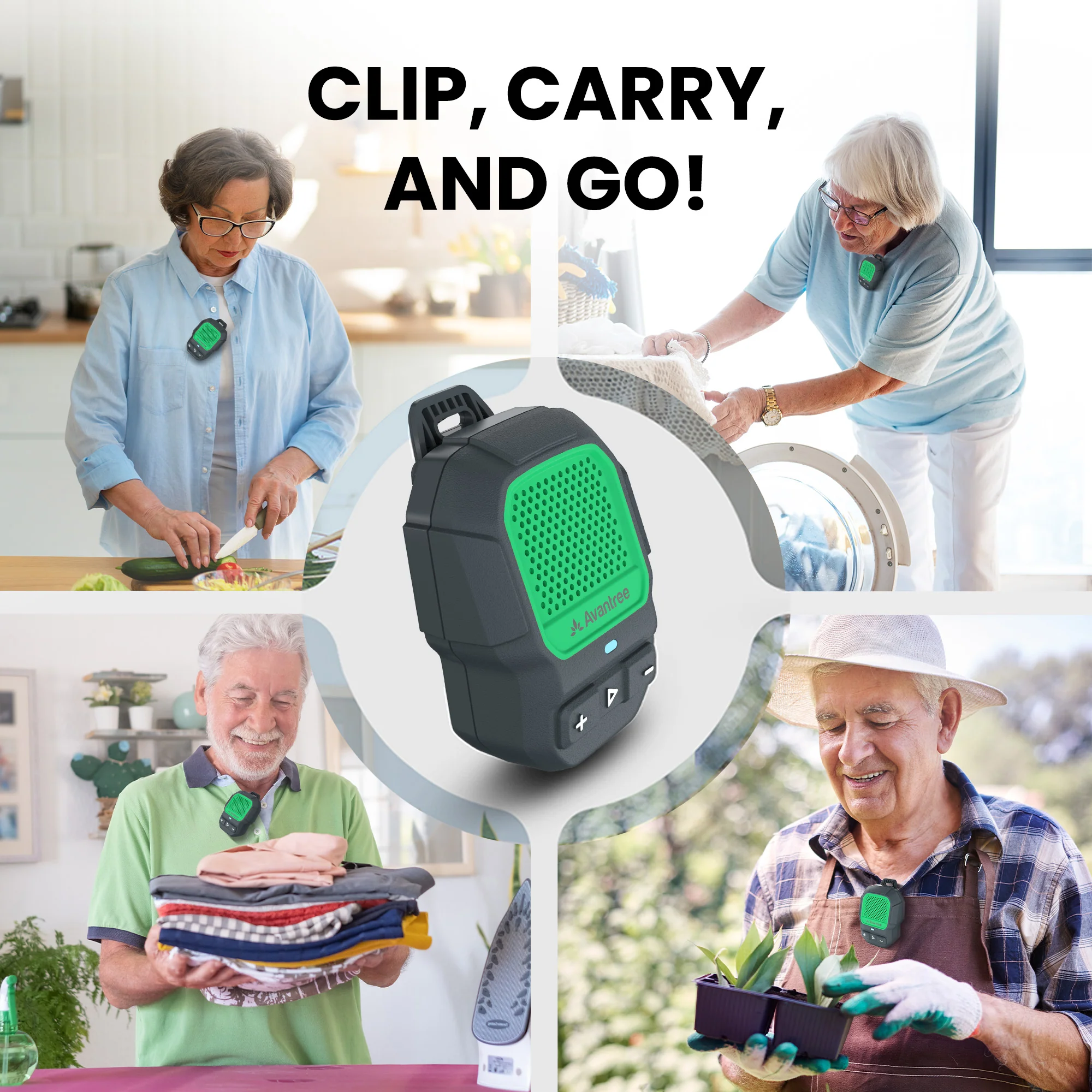 ShareCast Solo | Clip-On Auracast Wearable Speaker - Image 14