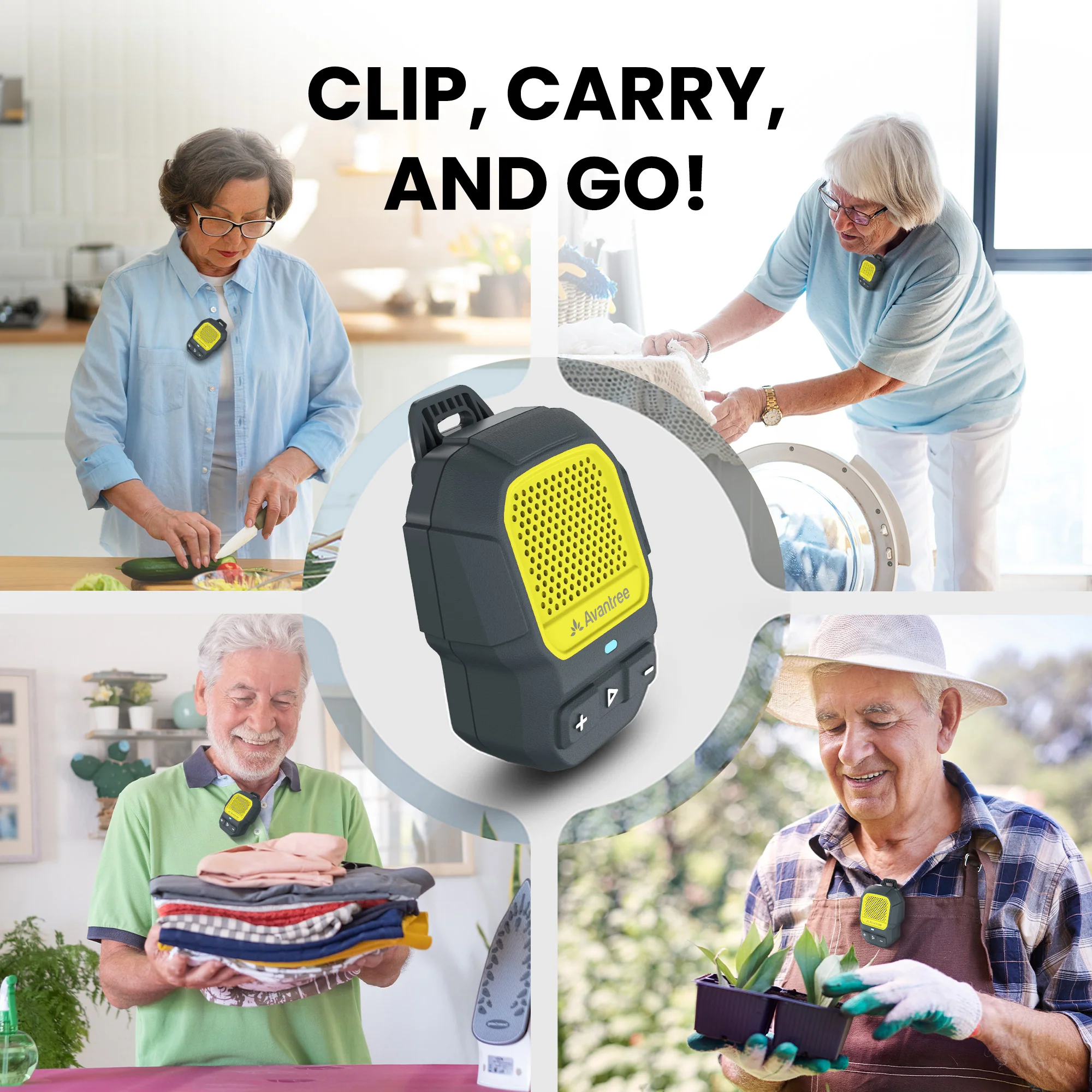 ShareCast Solo | Clip-On Auracast Wearable Speaker - Image 8