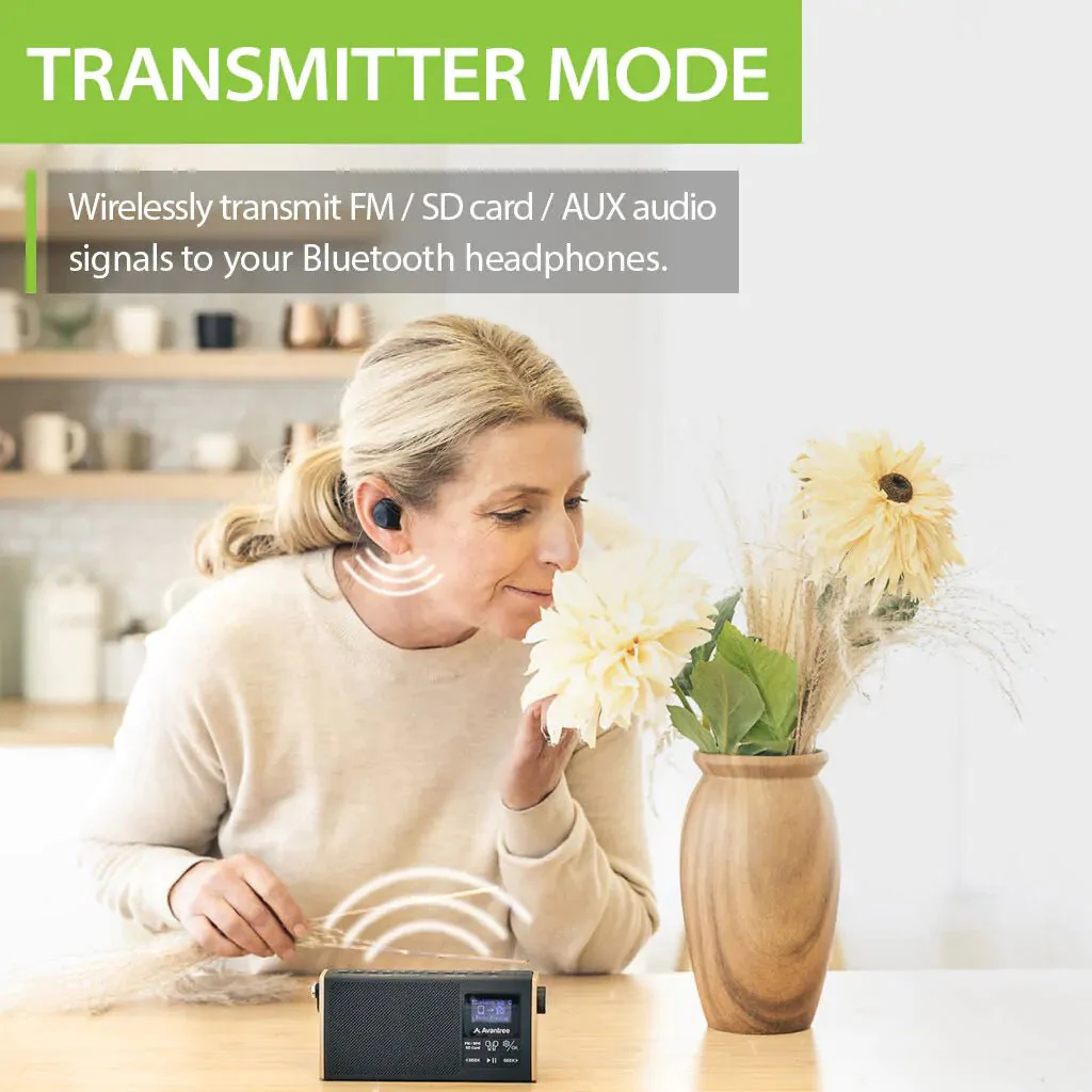Soundbyte T  |  Portable FM Radio with Bluetooth - Image 3