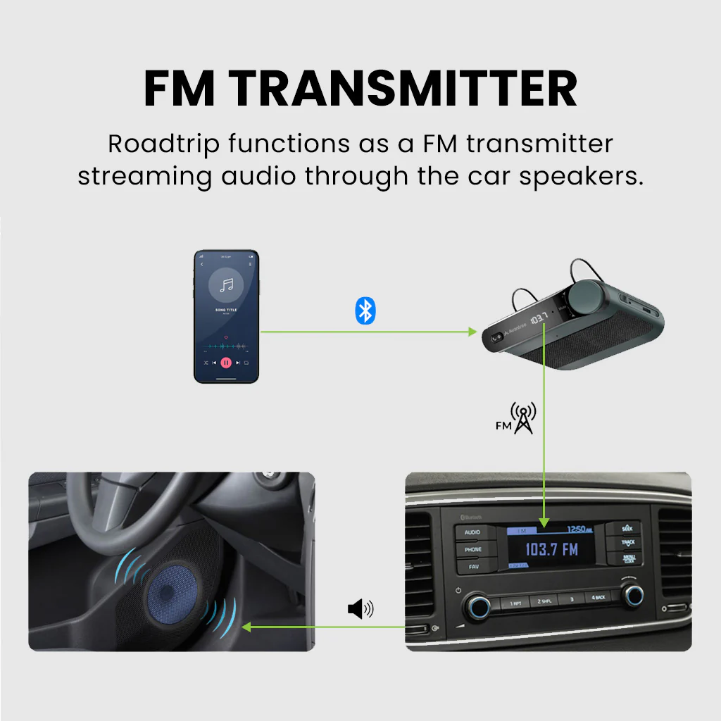 Roadtrip | Handsfree Bluetooth Speaker for Cars - Image 3