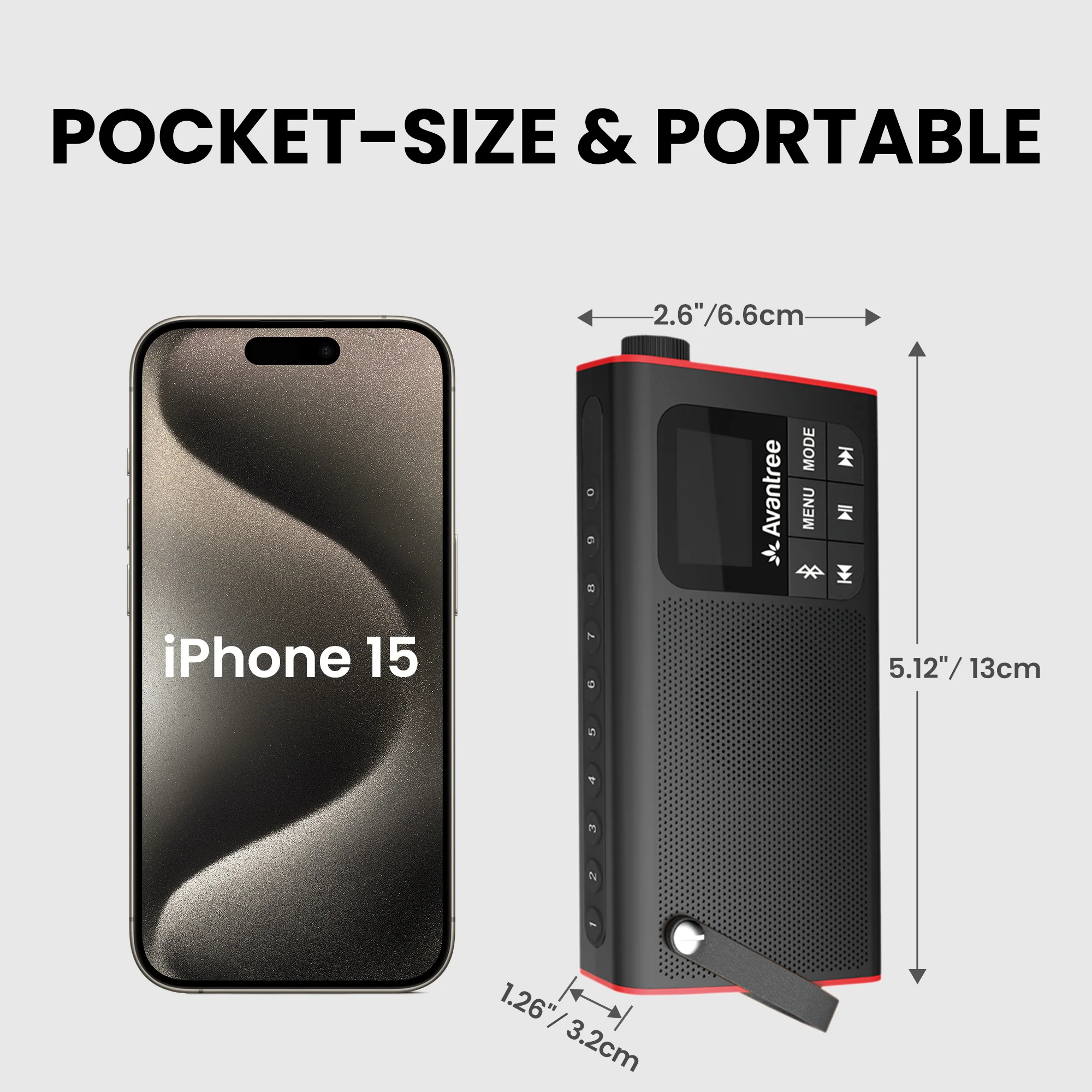 SP850 | Best Portable Radio with Bluetooth Speaker - Image 5