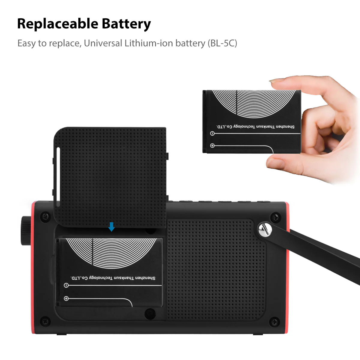 SP850 | Best Portable Radio with Bluetooth Speaker - Image 6