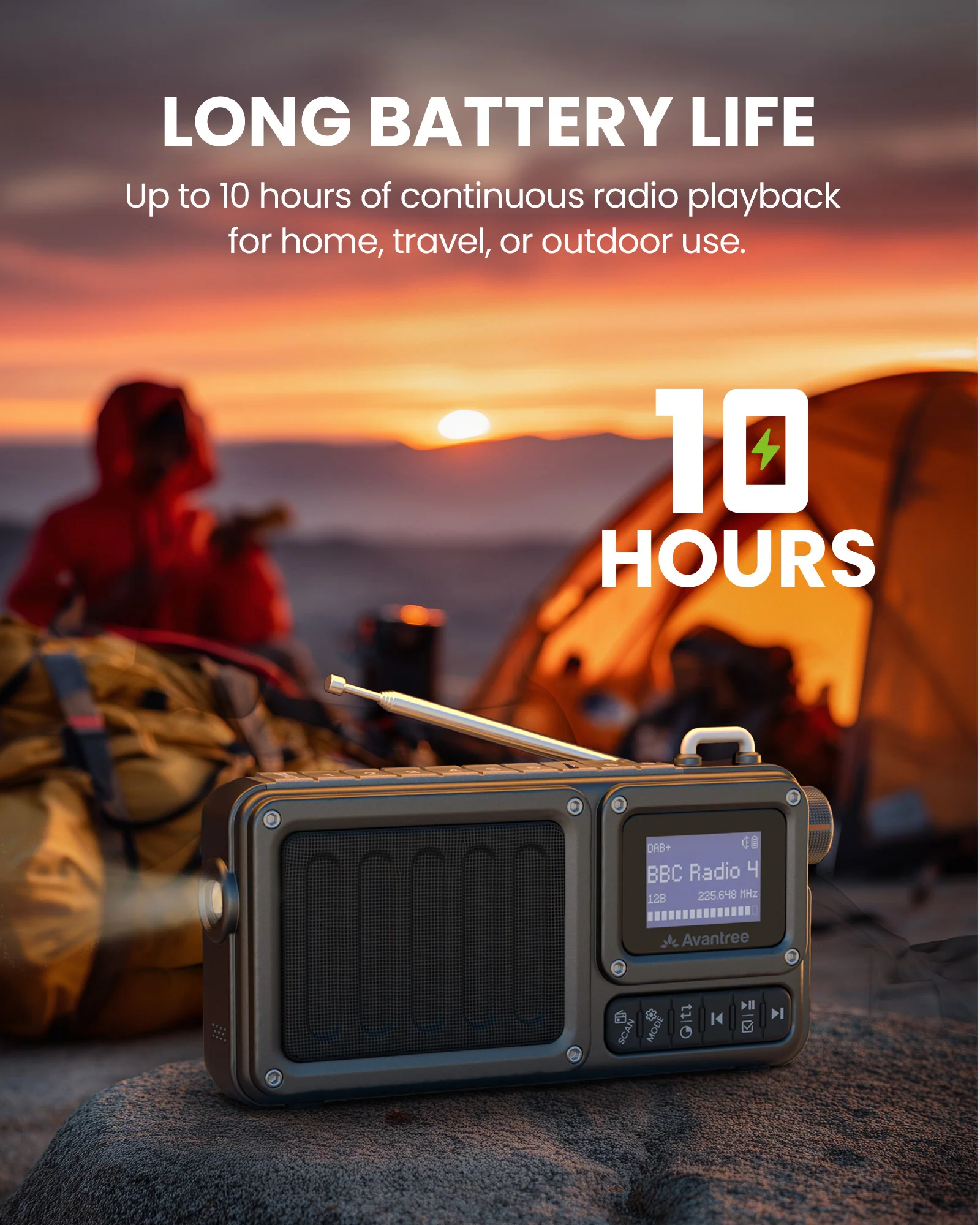 SP851-DAB | DAB+/FM Digital Radio w/ Bluetooth 6.0 - Image 6